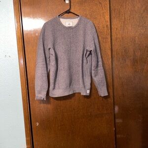 Reigning Champ Light Gray Crewneck Sweater